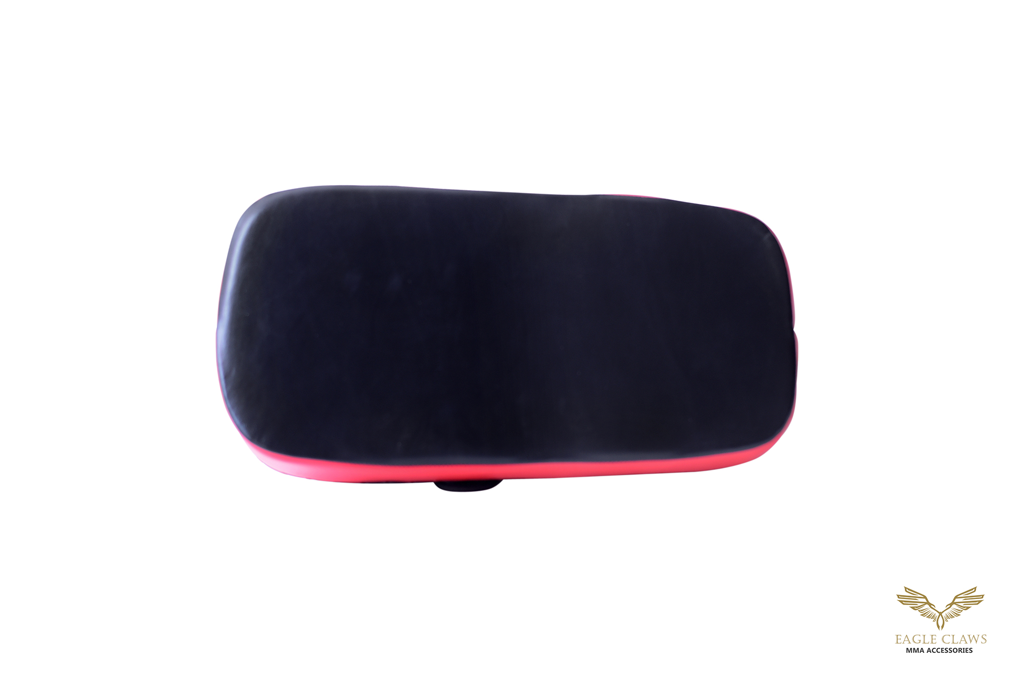 thai kick pads – black/red