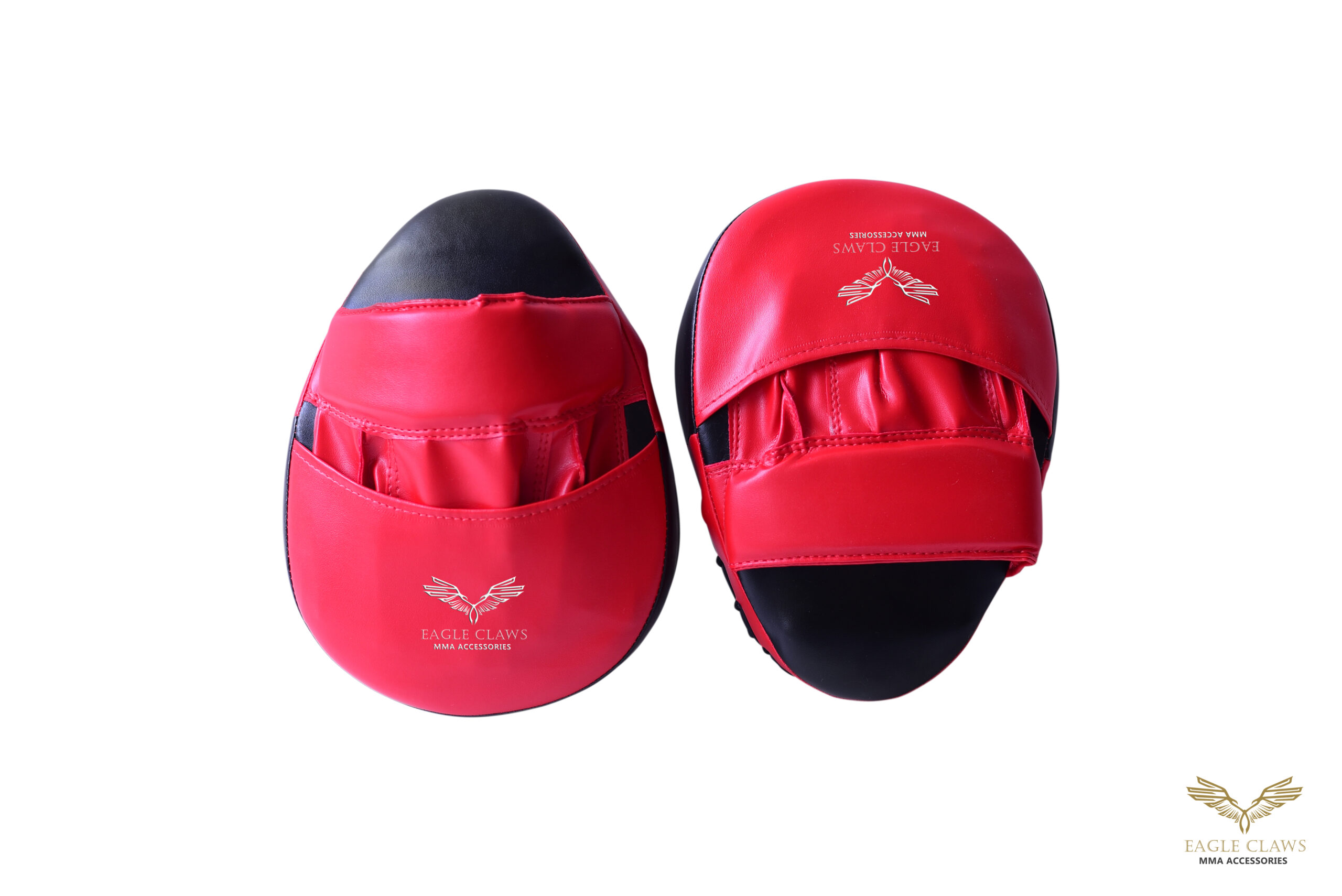 focus mitts – red/black